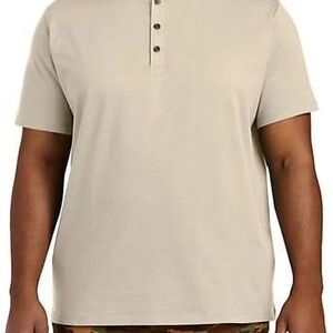 Men's Beige Polo Shirt